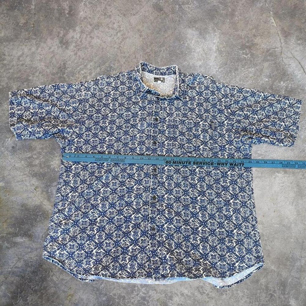 Quiksilver button down shirt blue